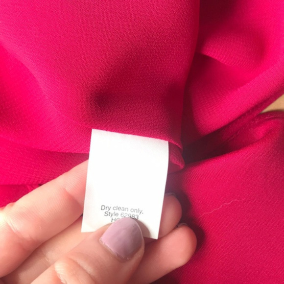 J. Crew Magenta Pink Sophia Cocktail Dress in Silk Tricotine Size 0 - Picture 4 of 6